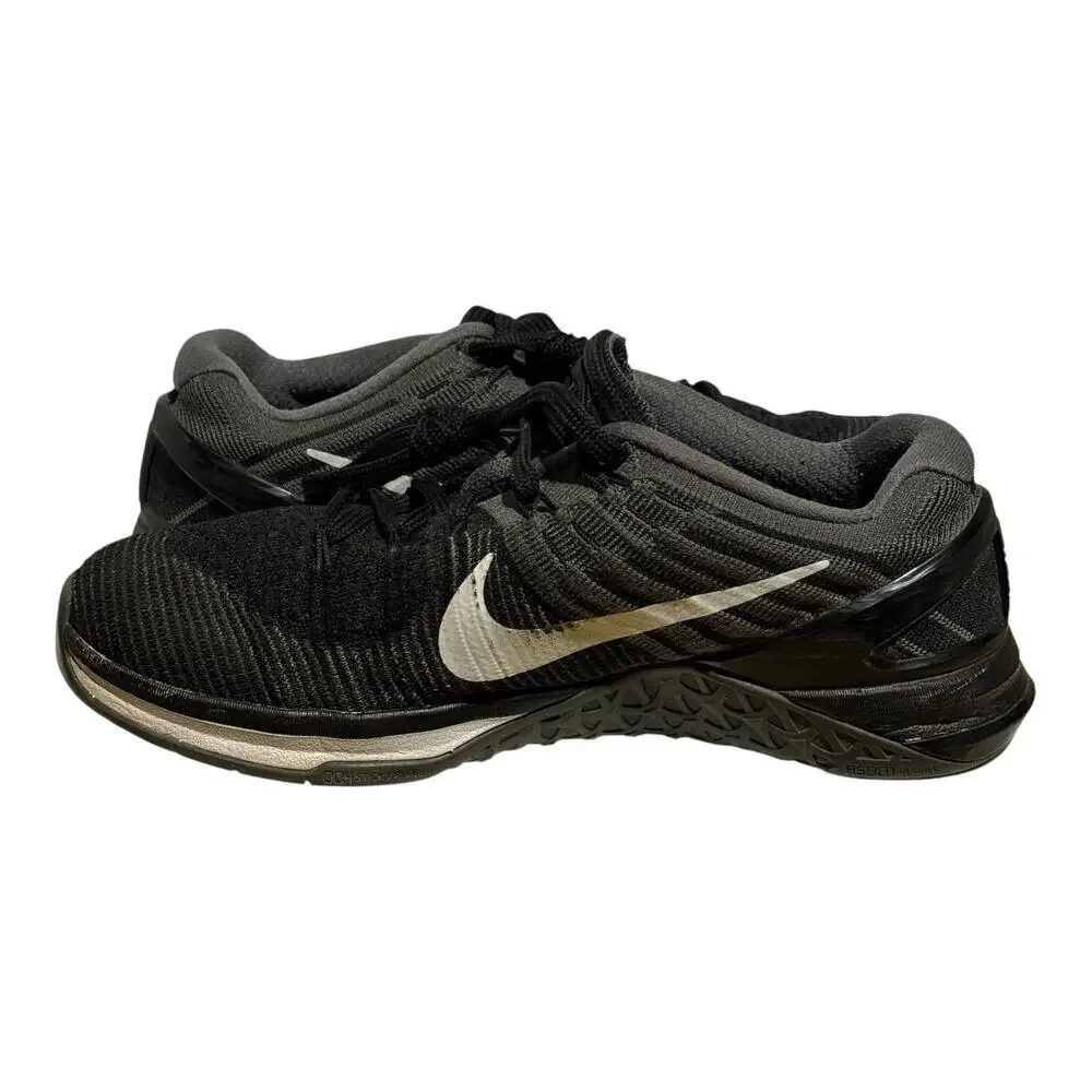 Nike Metcon 3 Black White Training Shoes Men's Size 7.5 849809-005 Crossfit